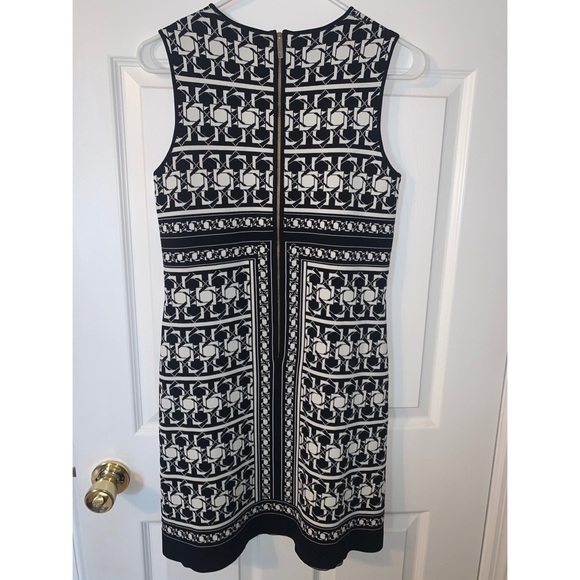 Ted Baker Black Jammiea Tesselation Jacquard Dress - Picture 7 of 11